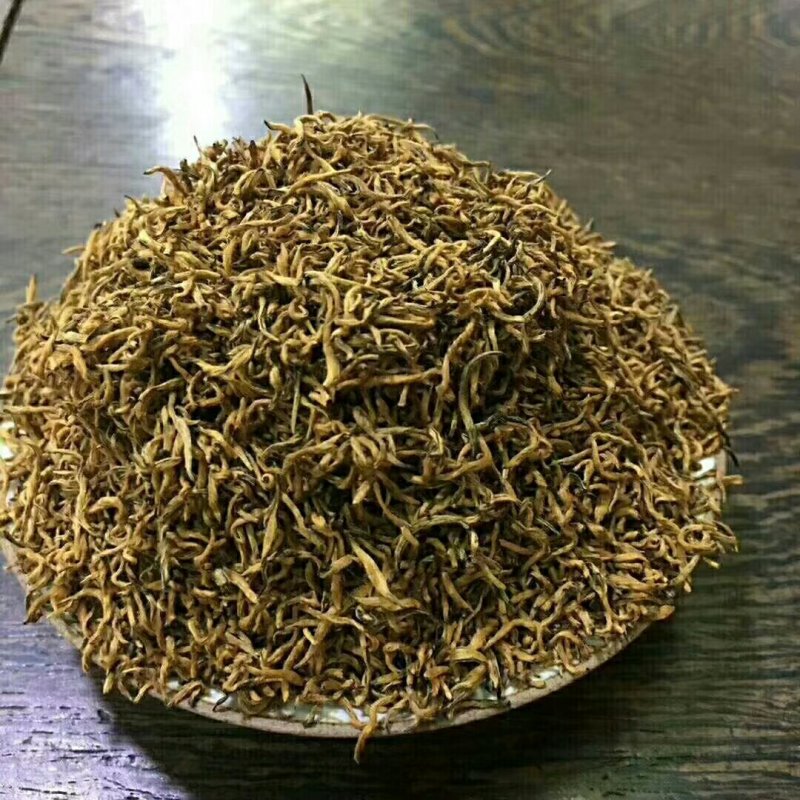 芽中芽纯黄牙金骏眉【全黄无黑芽带金豪】老茶师制作
