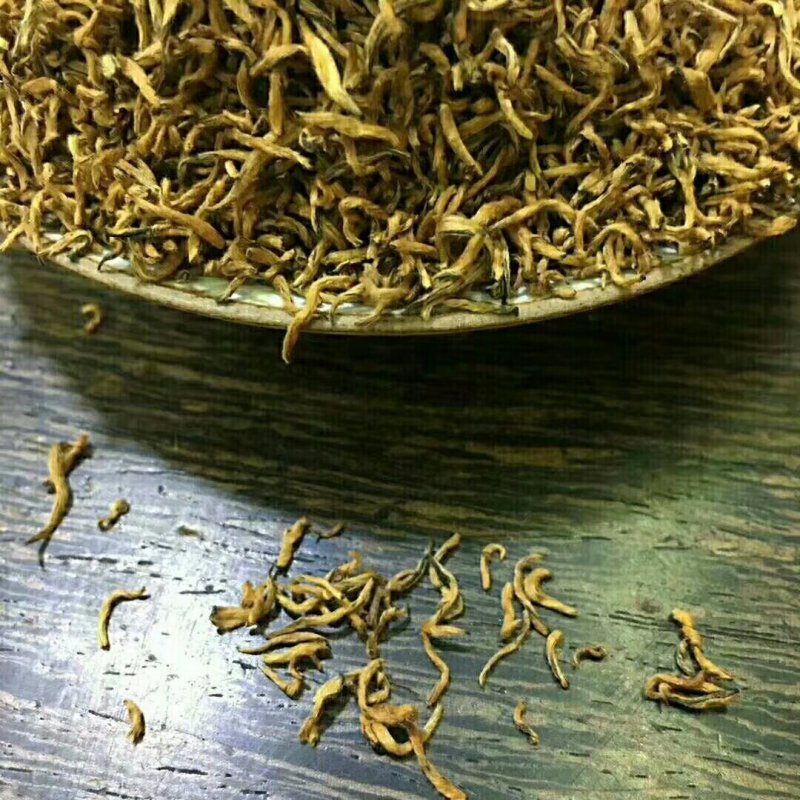 芽中芽纯黄牙金骏眉【全黄无黑芽带金豪】老茶师制作