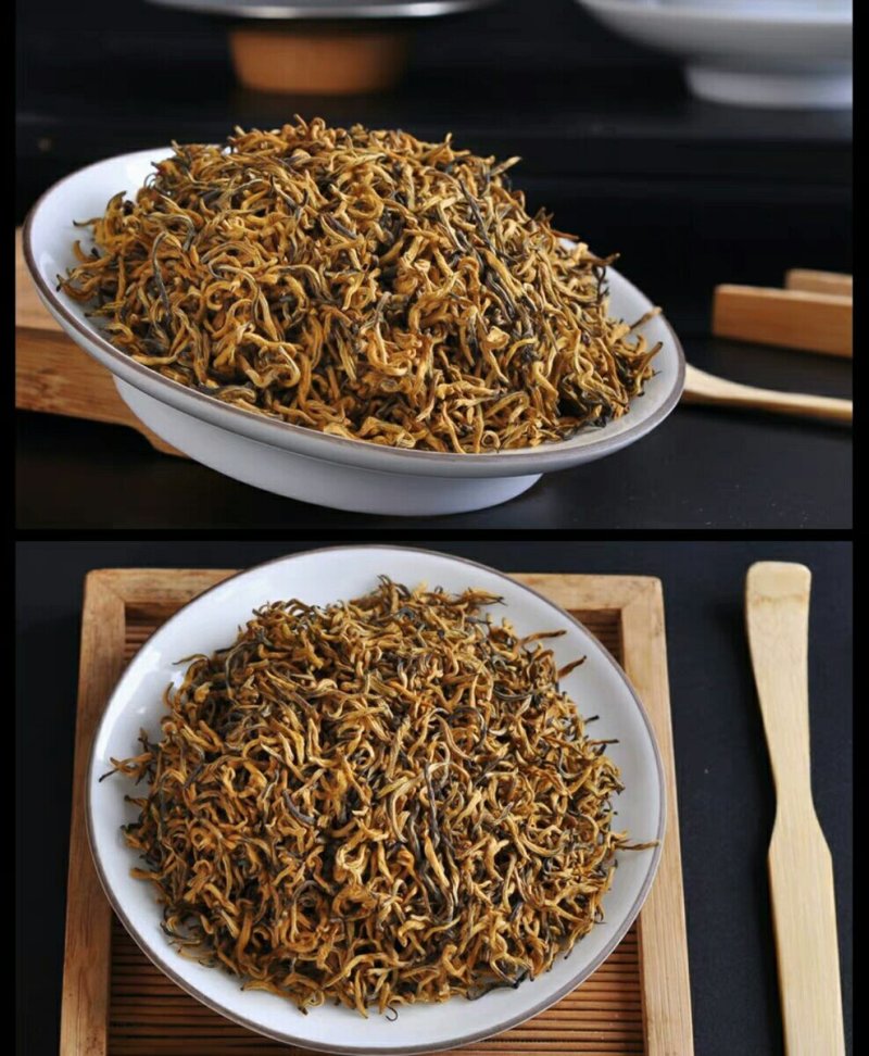 芽中芽纯黄牙金骏眉【全黄无黑芽带金豪】老茶师制作