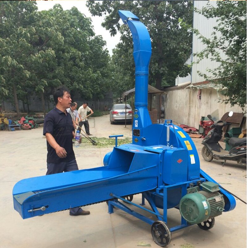 秸秆粉碎机铡草揉丝机养牛铡草机