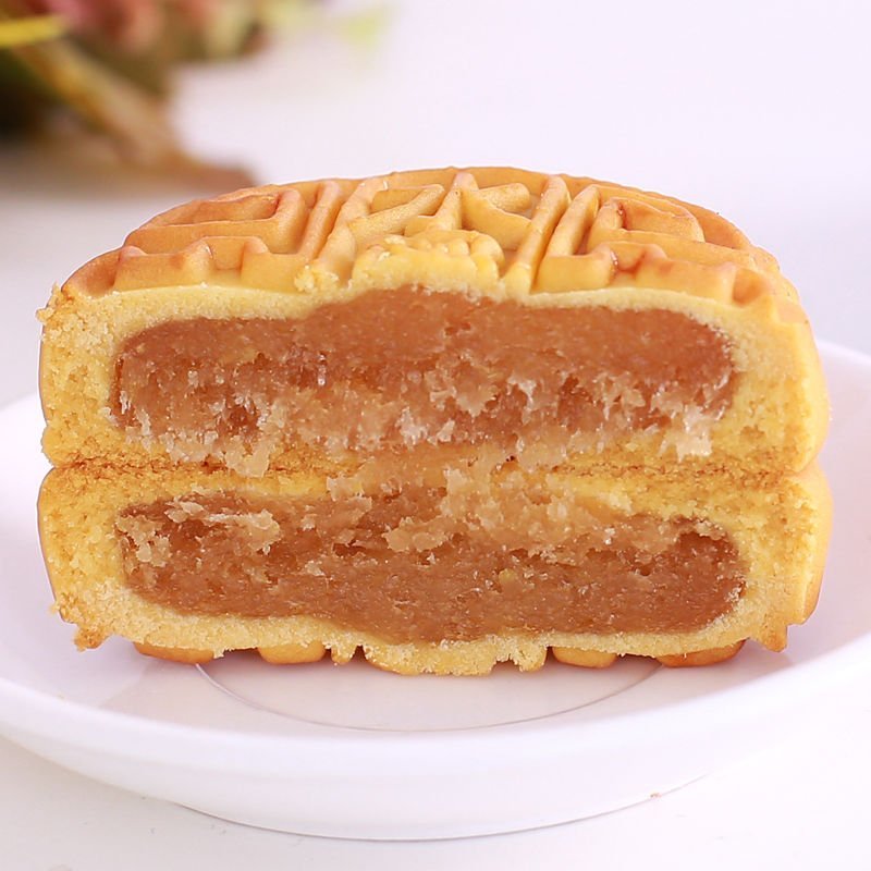 【现做现发】月饼广式老五仁月饼传统月饼批发水果月饼黑芝麻