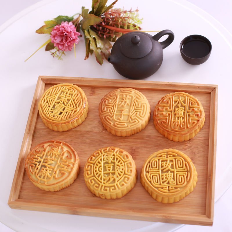 【现做现发】月饼广式老五仁月饼传统月饼批发水果月饼黑芝麻