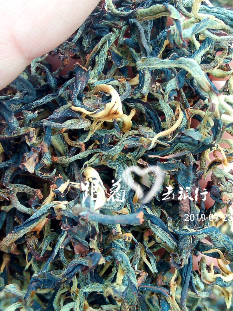 云南红茶，晒红料