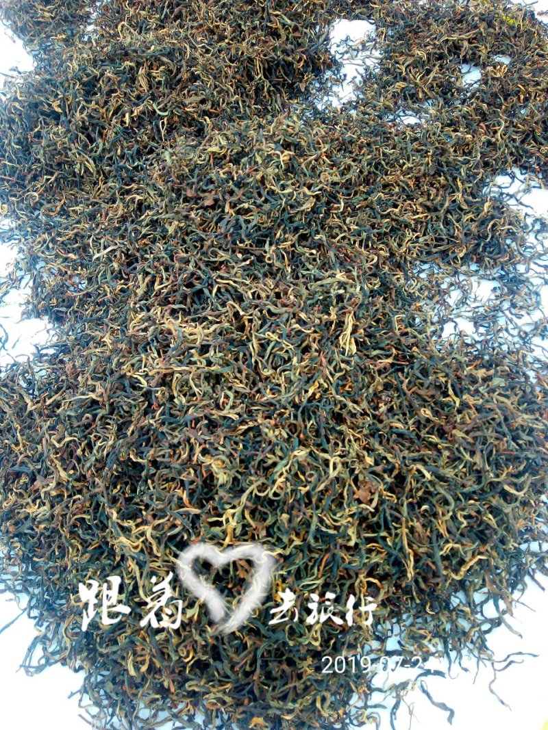 云南红茶，晒红料