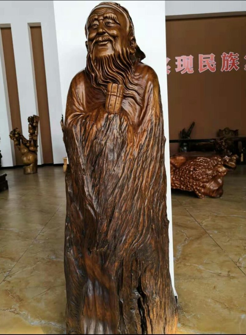 百年金丝楠木雕刻木料陨石