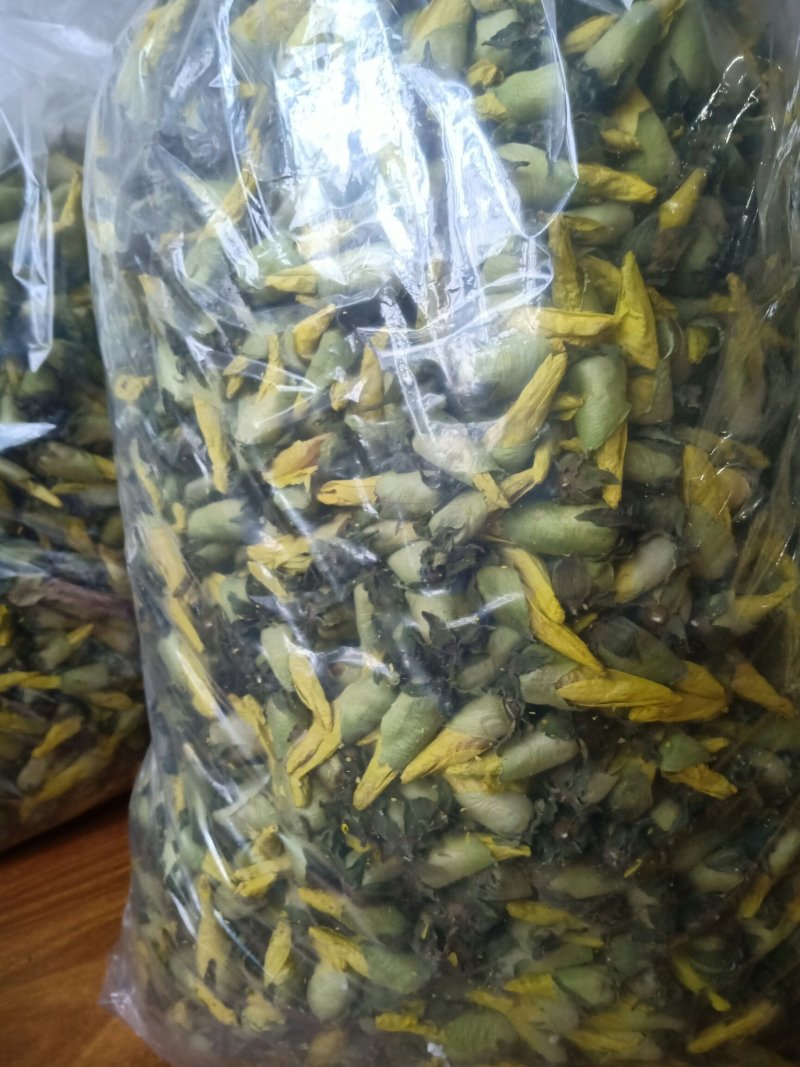 金花葵、金花葵干花蕾、金花葵花茶