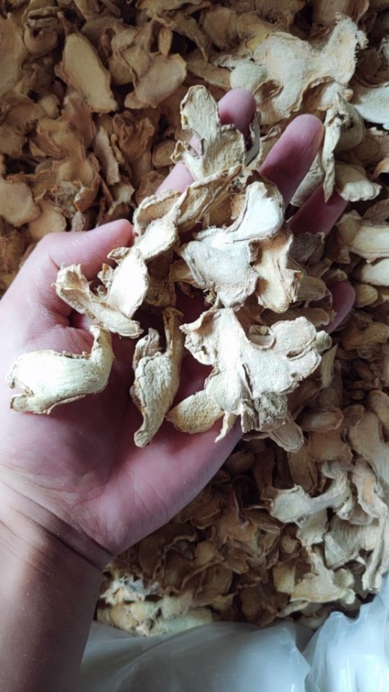 干姜片，云南小粉姜，过筛选货无硫