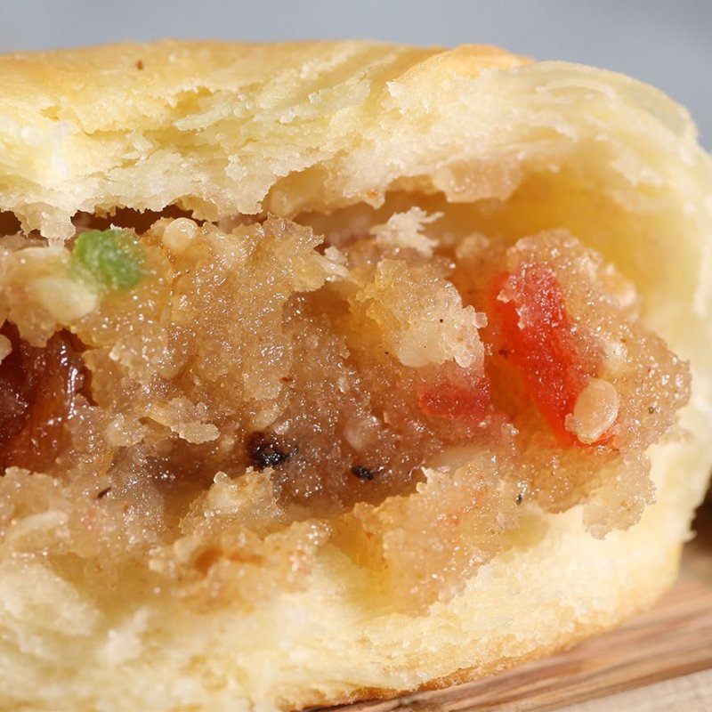 【30个特价】傅万利中秋酥皮苏式月饼240g传统老式馅酥