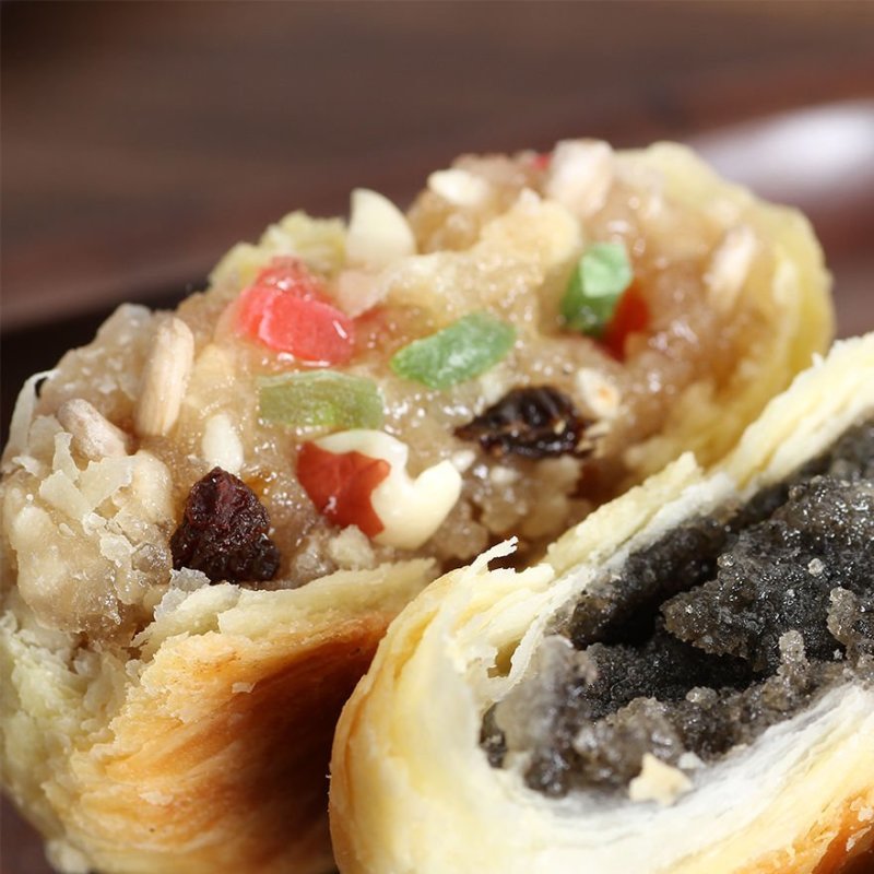 【30个特价】傅万利中秋酥皮苏式月饼240g传统老式馅酥
