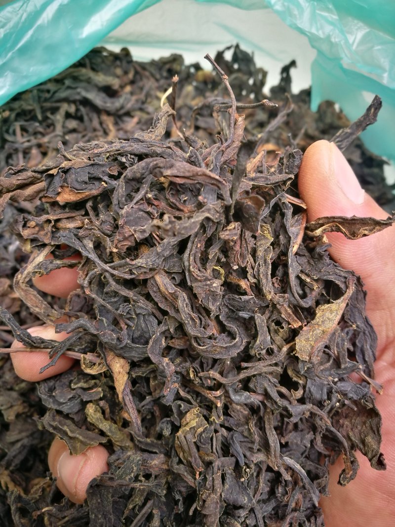 古树黑茶/原料/茶砖/发酵压饼/缅甸进口