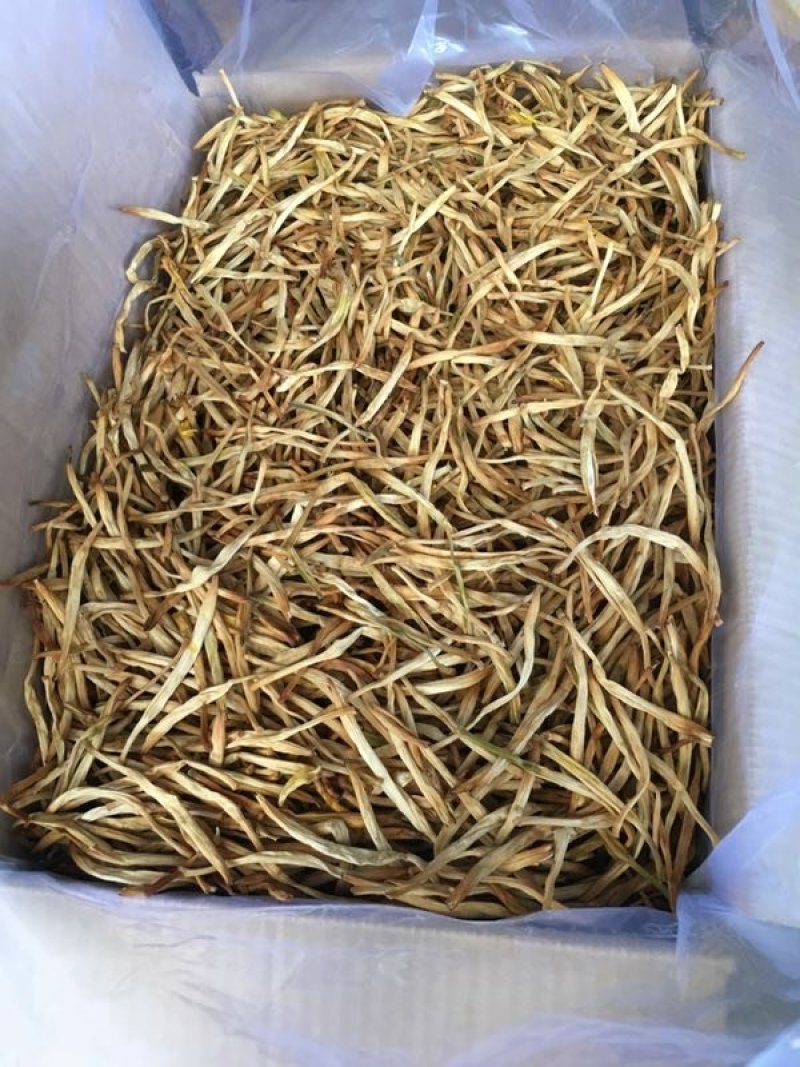 黄花菜干货菜干金黄花20斤起