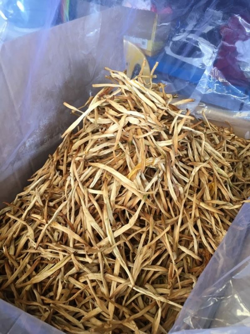 黄花菜干货菜干金黄花20斤起