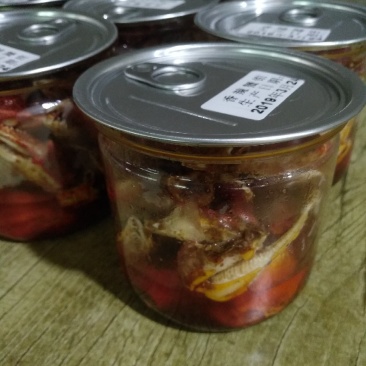 香辣蟹钳开罐即食