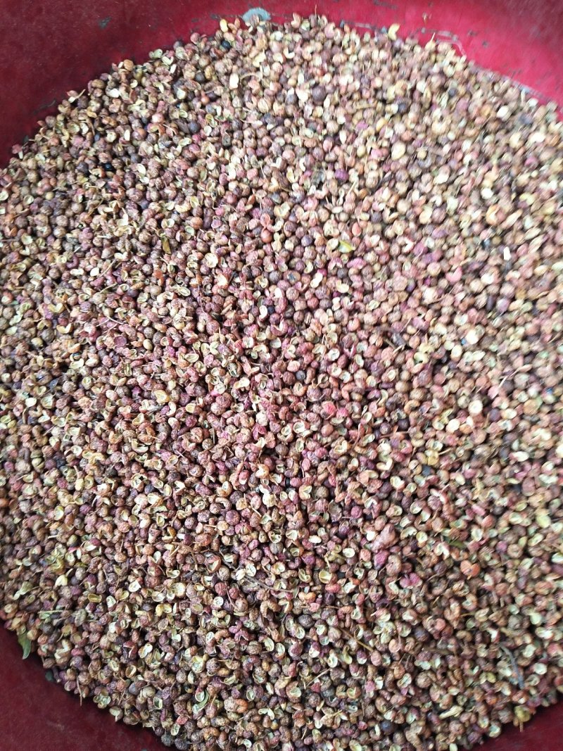 大红袍花椒颜色好开口率好有需要的联系我哦
