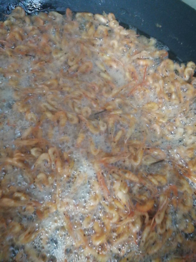 野生河虾油炸干虾