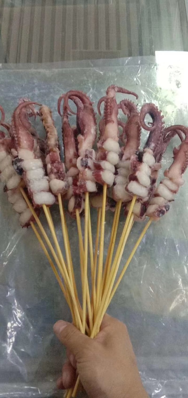 凤舞串龙珠串鱿鱼大串鱿鱼串，各种规格，保质保量