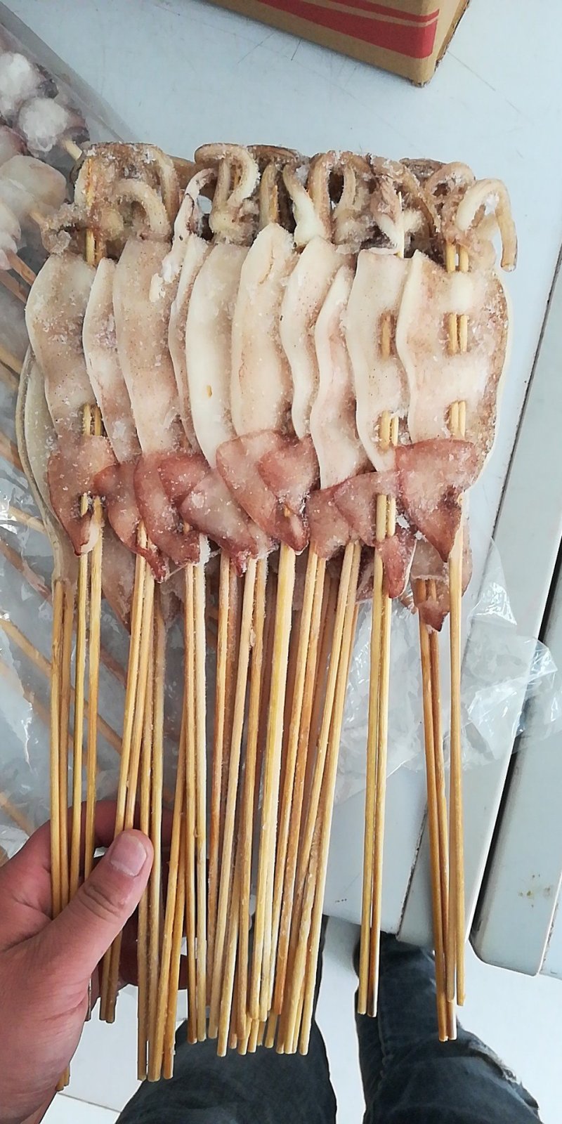 凤舞串龙珠串鱿鱼大串鱿鱼串，各种规格，保质保量