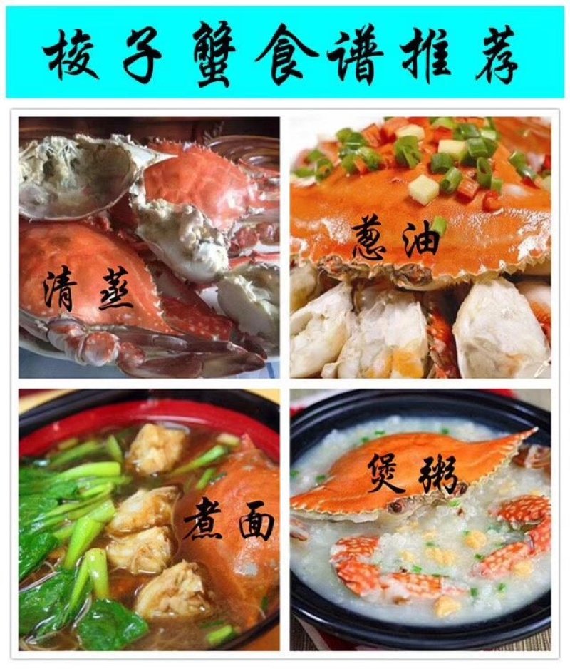 精品梭子蟹，舟山直供！5斤装起售！
