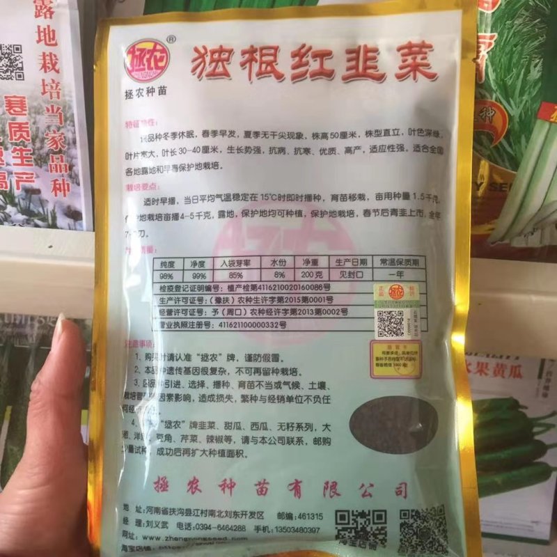 韭菜种子