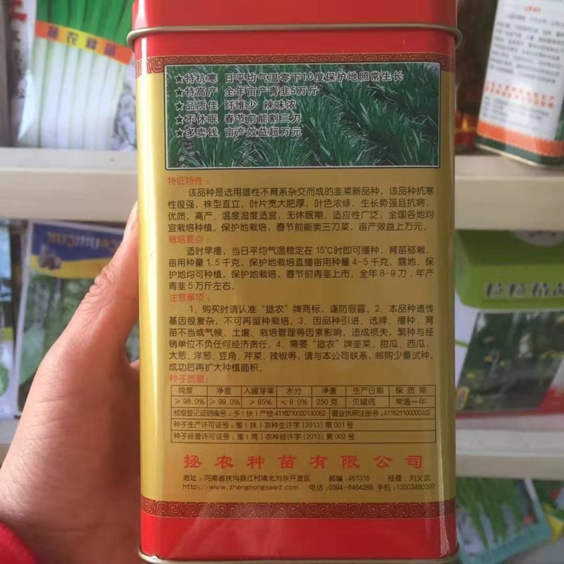 韭菜种子