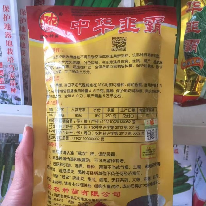 韭菜种子
