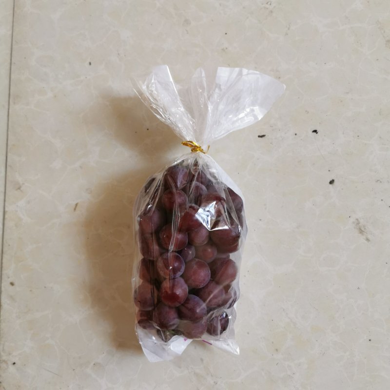 一面透明膜一面防水纸梯形葡萄包装袋防雾保鲜袋