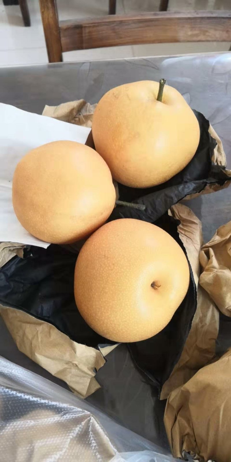 梨丰水梨半斤起步果型好口感甜水分足