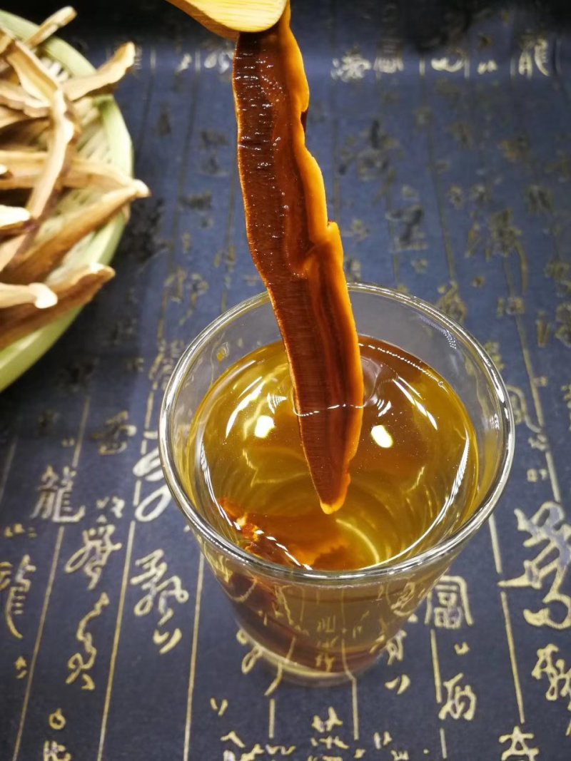 【包邮】灵芝片长白山特产东北半野生林下灵芝赤灵芝