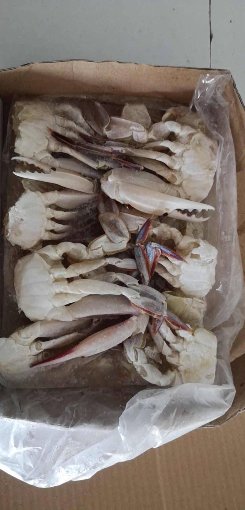 三点切蟹，泡沫箱，盒装均有