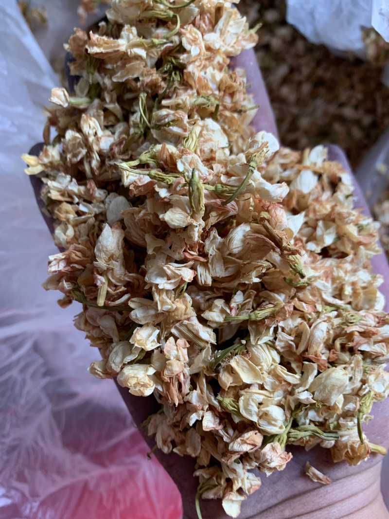 茉莉花茶，香包填充物茉莉花，枕芯坐垫填充物，茉莉花粉