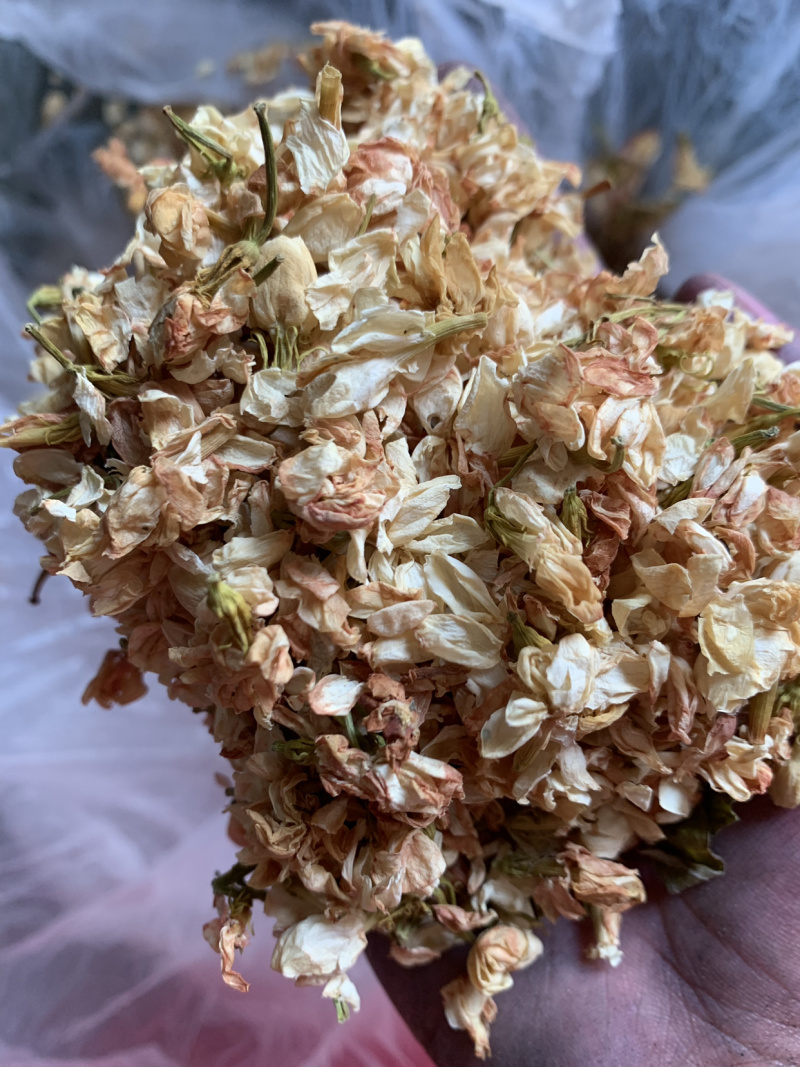 茉莉花茶，香包填充物茉莉花，枕芯坐垫填充物，茉莉花粉