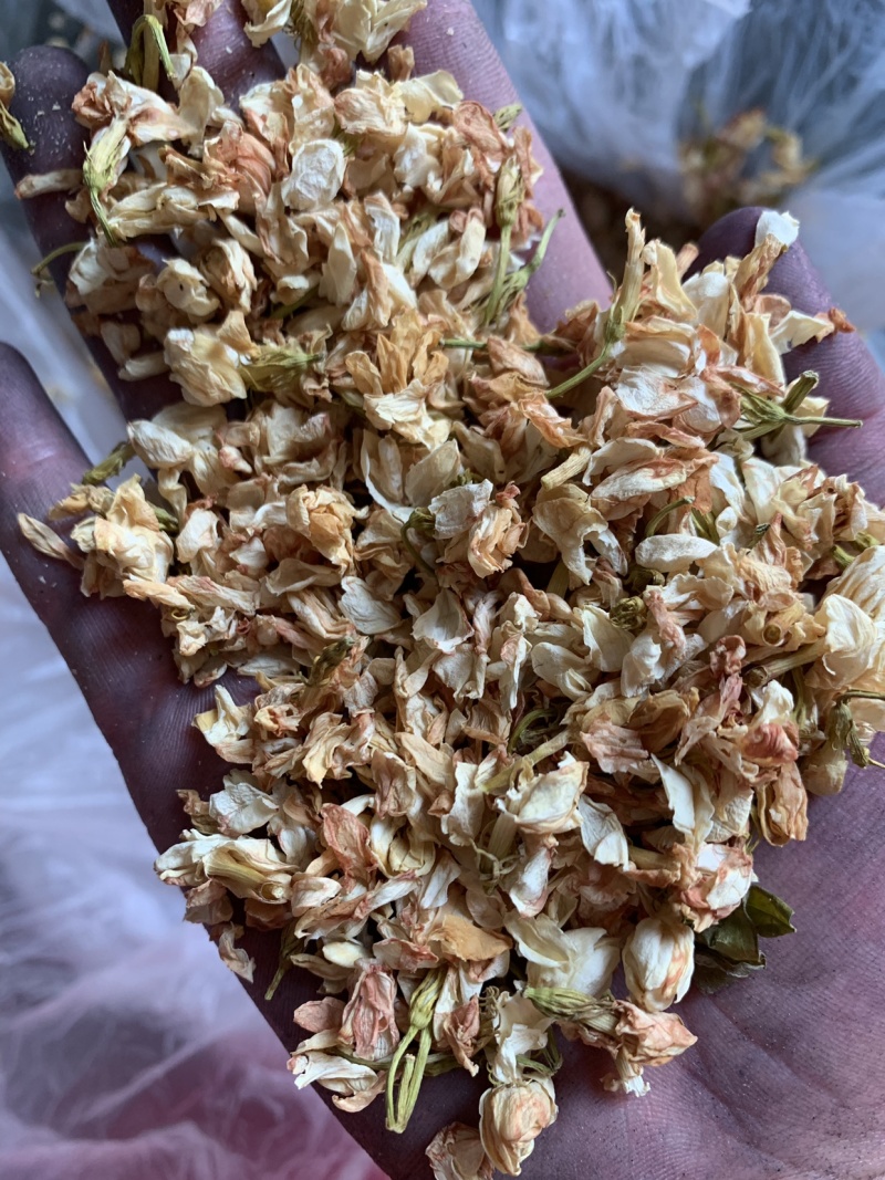 茉莉花茶，香包填充物茉莉花，枕芯坐垫填充物，茉莉花粉