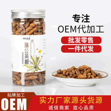 蒲公英根瓶装,QS企业OEM贴牌生产代加工,批发蒲公英根