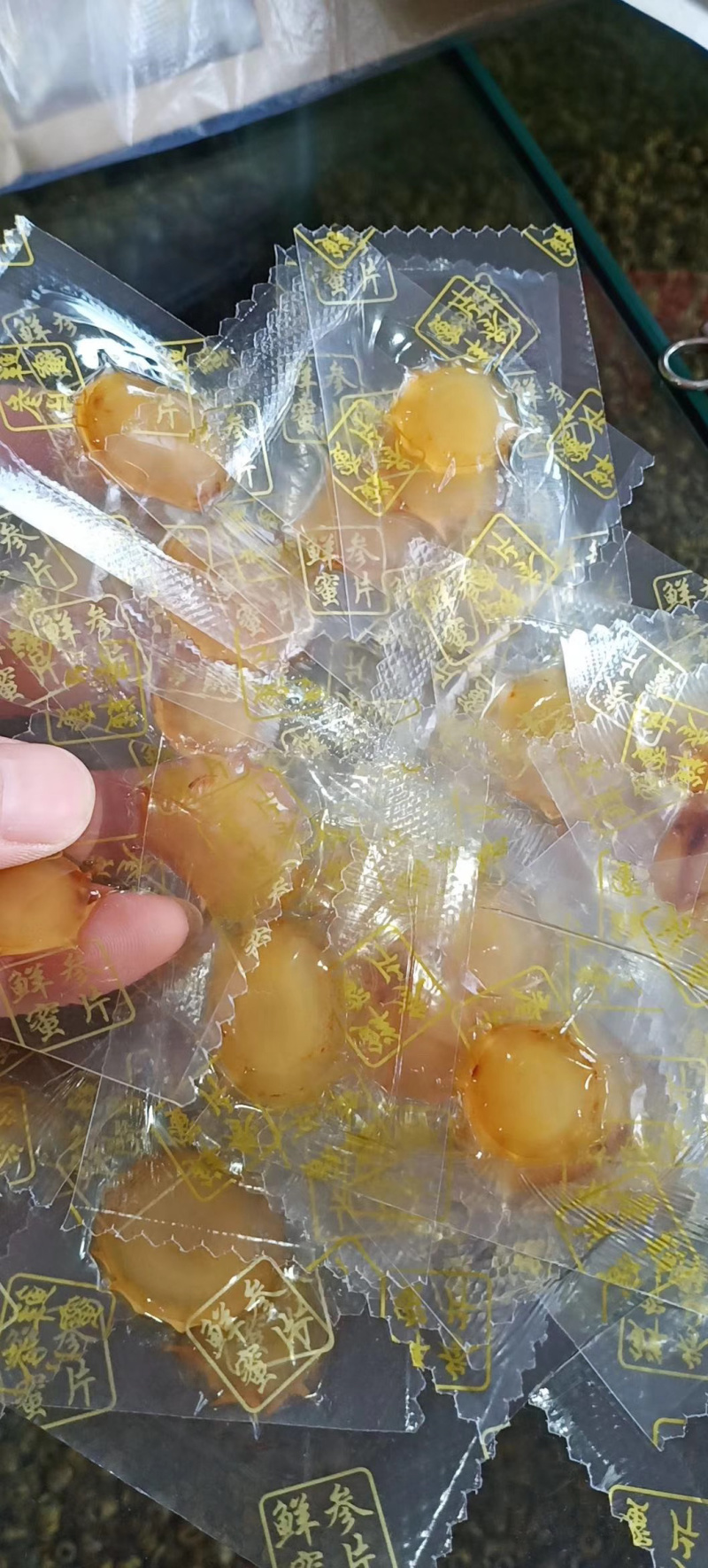 人参蜜片，鲜参蜜片，厂家直销
