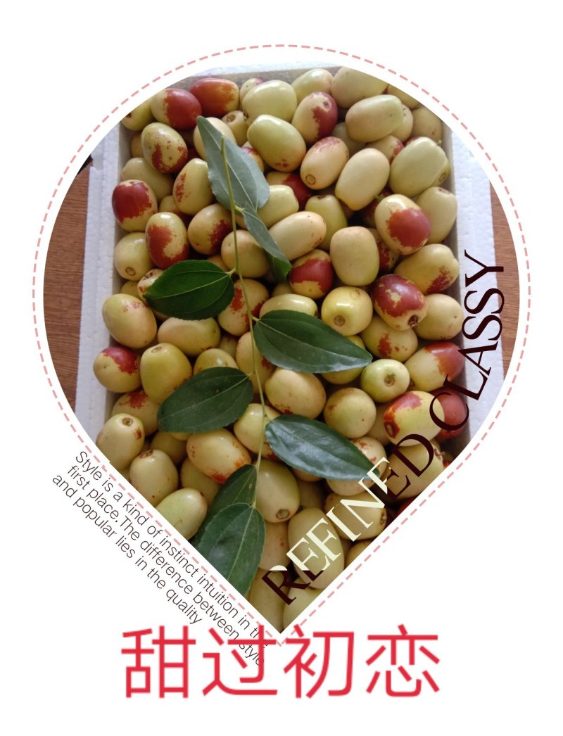 云南蒙自金丝蜜枣，七月中上市