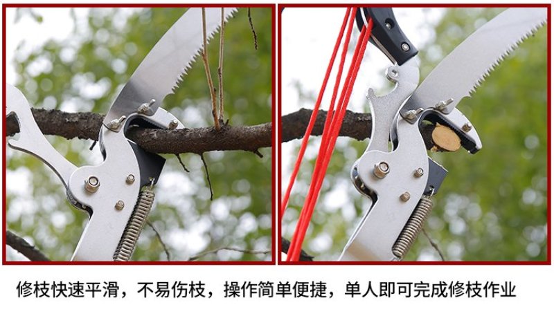 包邮巨无霸高枝剪高枝锯园林工具伸缩摘果剪公园苗木绿化剪