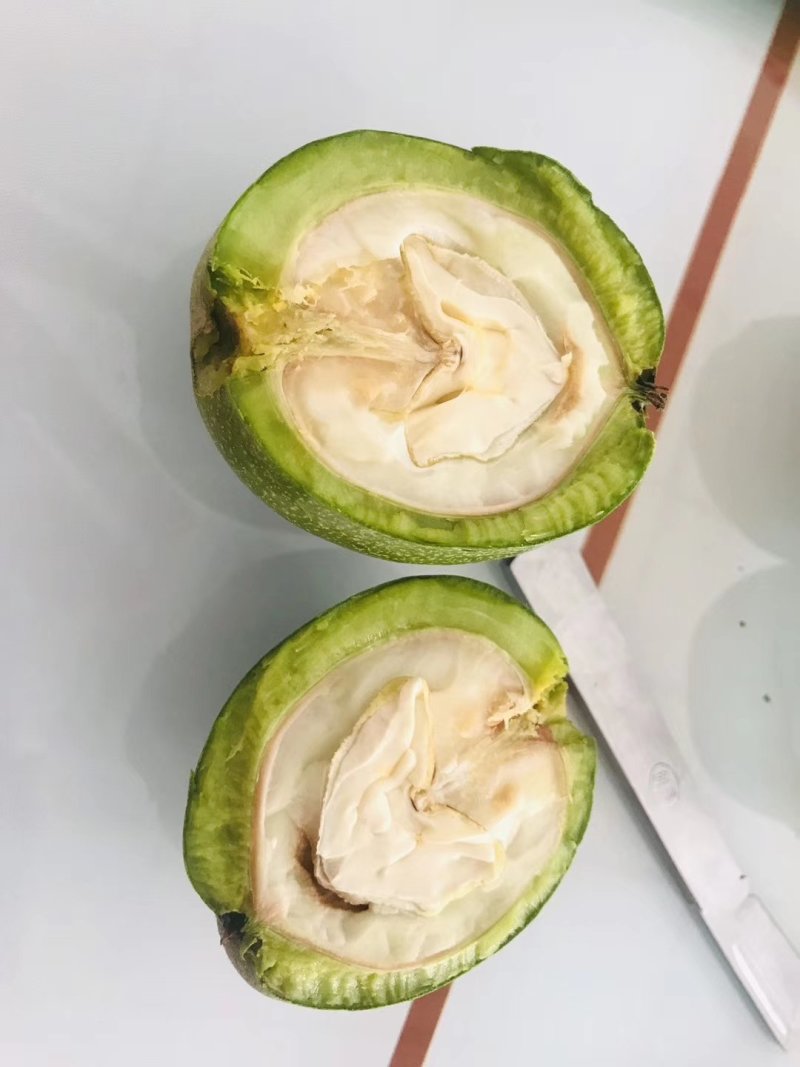 阿克苏青皮核桃纸皮核桃下市啦