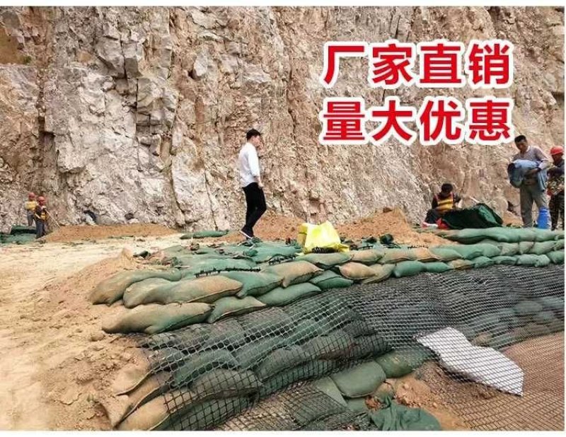 护坡生态袋园林绿化草种草籽袋长丝土工布无纺布袋河道工程