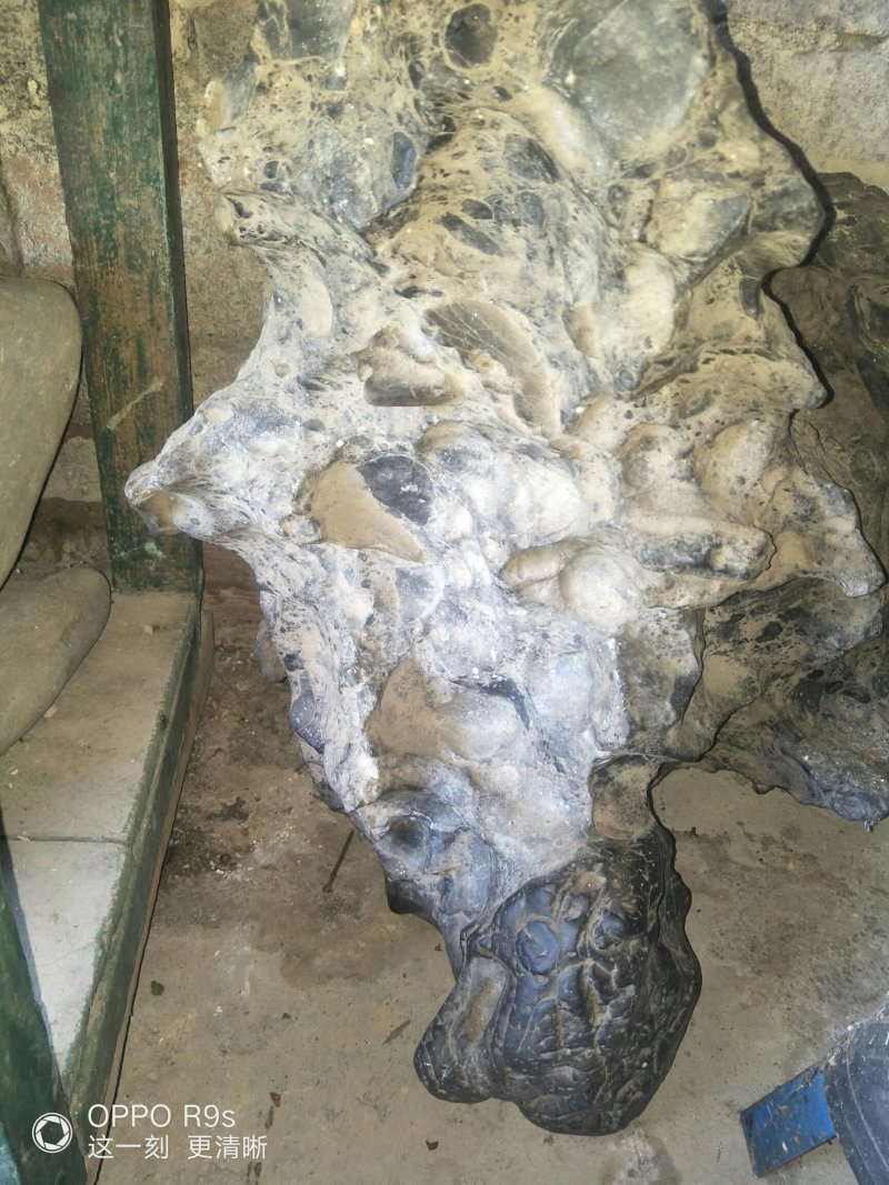 广西省河池市天峨县下老乡各种各样的红水河奇石