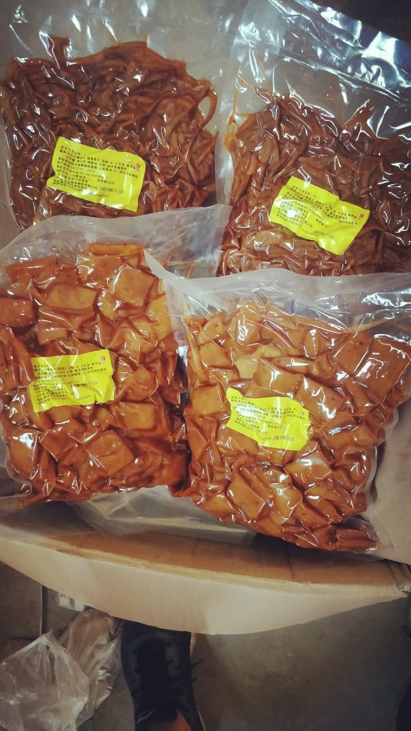 千叶豆腐丝，五香千叶豆腐丝，千层丝