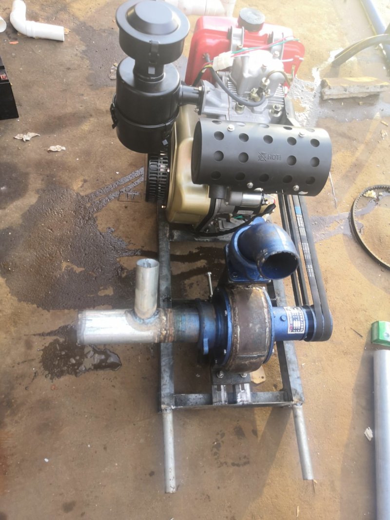 16马力柴油轻型抽沙机抽沙泵自动灌水系统