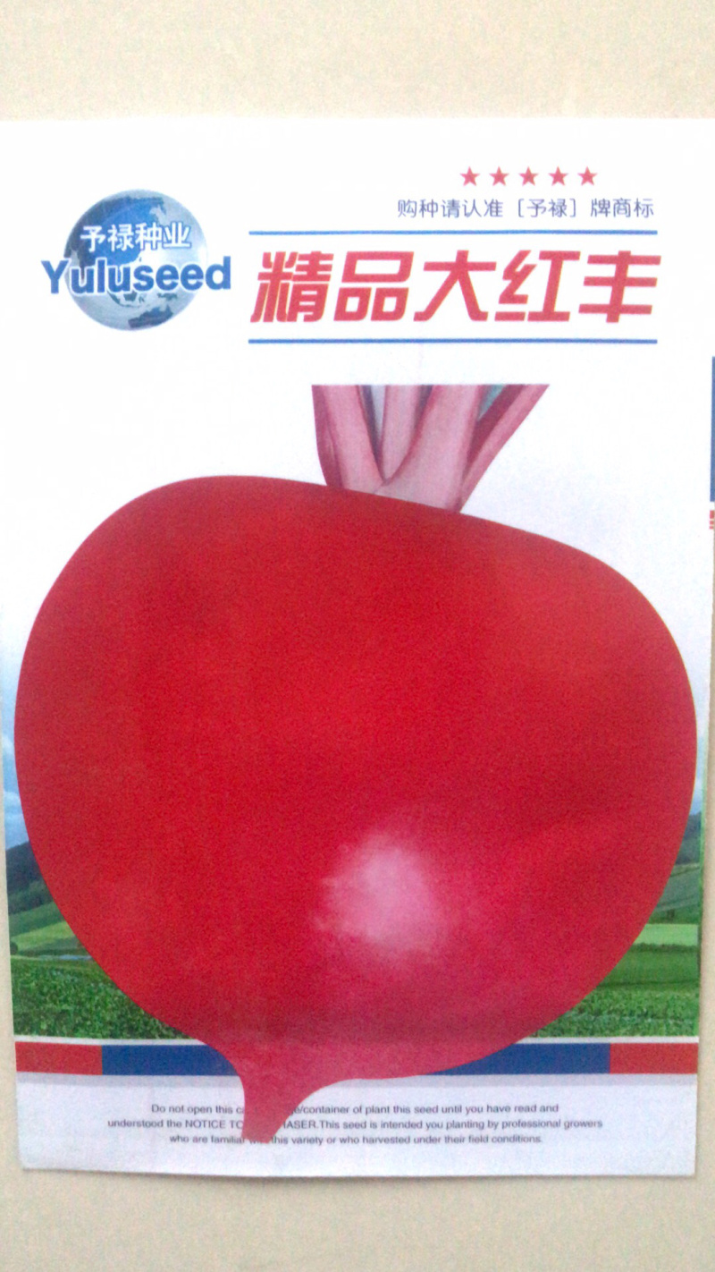 大红丰萝卜种子精品大红丰萝卜