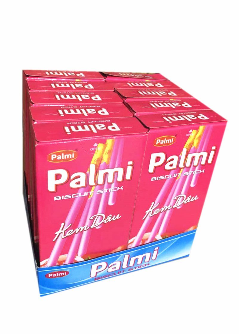 Palmi越南进口派迷涂层饼干棒