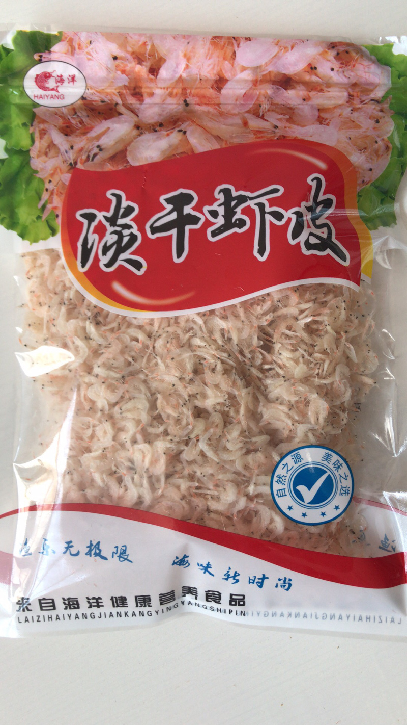 淡干虾皮水晶虾皮无盐虾皮厂家直销资质齐全一件代发