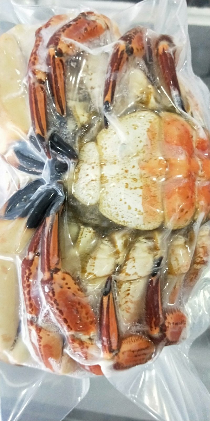 熟冻面包蟹黄金蟹面包蟹海蟹黄道蟹海鲜