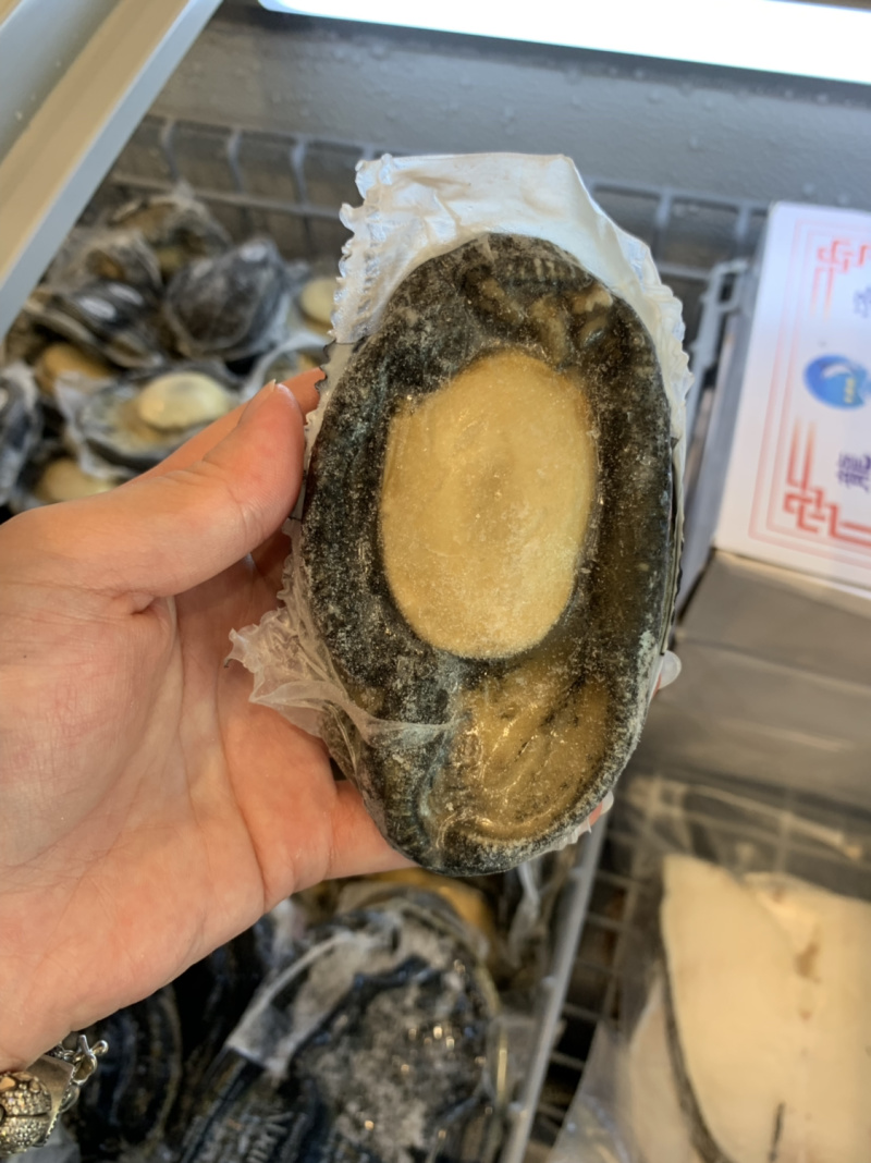 新西兰无壳熟冻鲍鱼肉刺身佳品