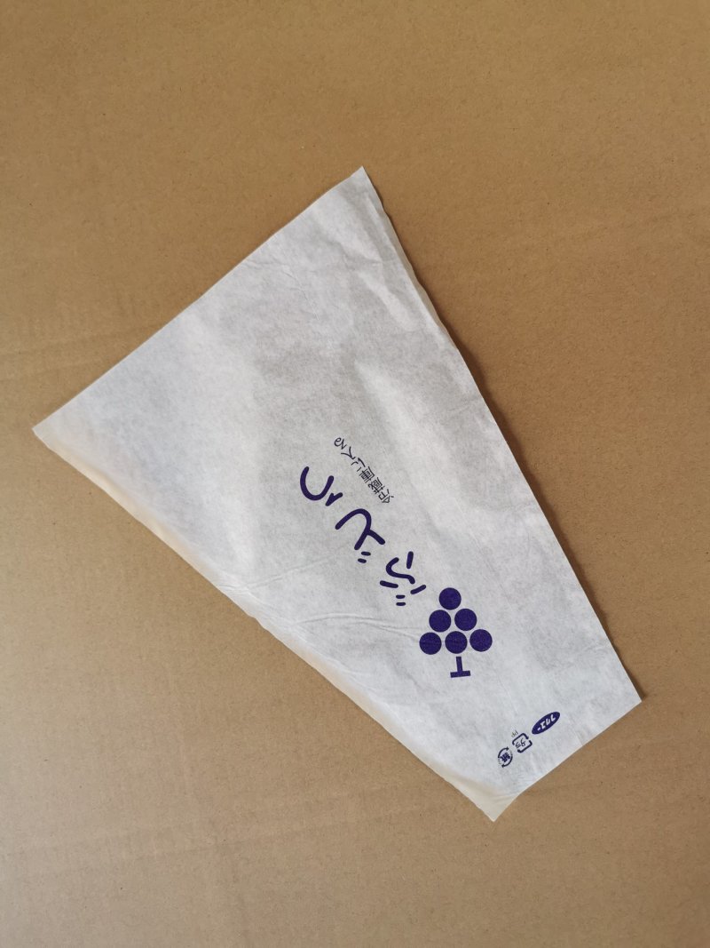 梯形纸加膜一体葡萄包装袋果蔬防雾保鲜袋鲜花包装袋