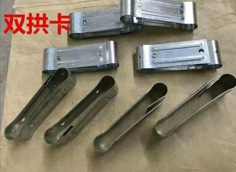 大棚配件塑料卡压膜卡卡槽卡簧卡扣蔬菜防风固定器卷膜器