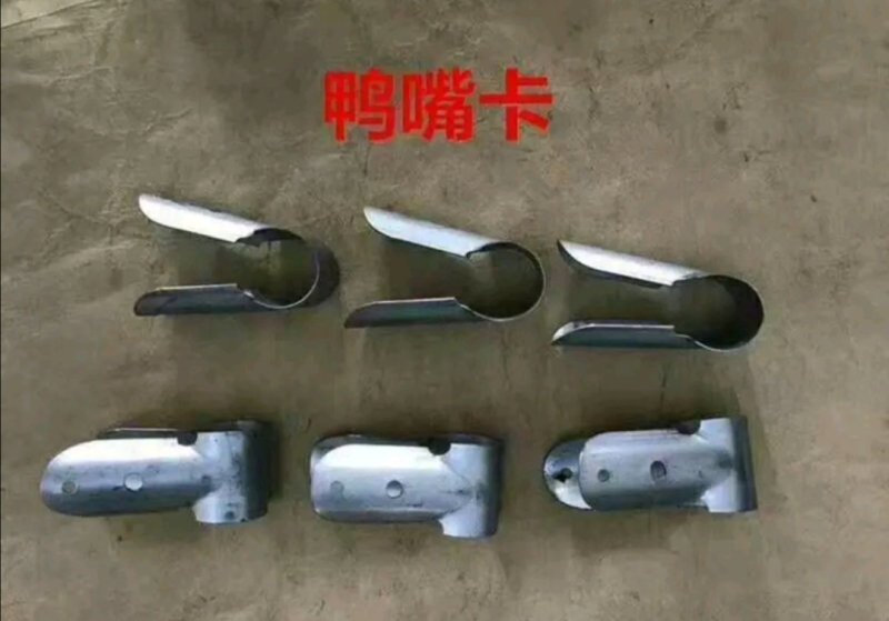 大棚配件塑料卡压膜卡卡槽卡簧卡扣蔬菜防风固定器卷膜器