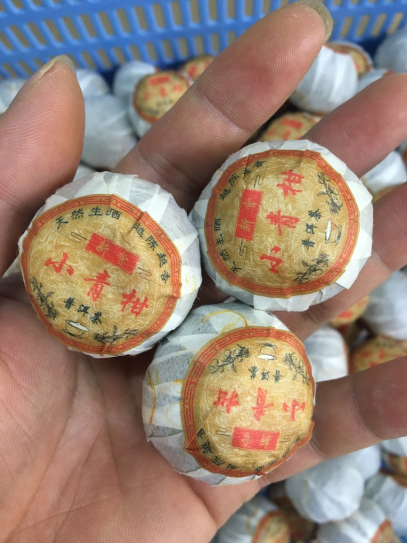 半生晒正宗新会小青柑普洱茶